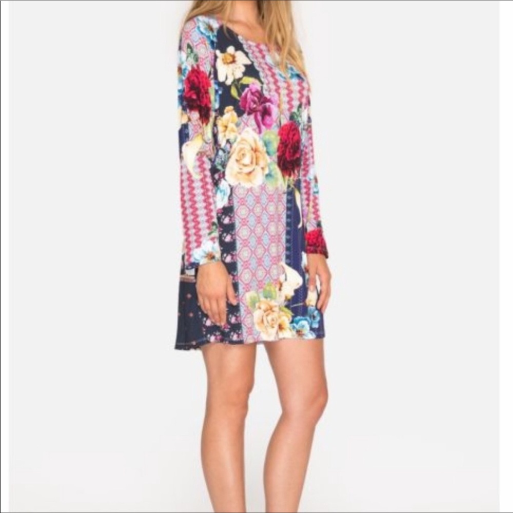 Johnny Was Verdell Dress Tunic XL lightweight GUC